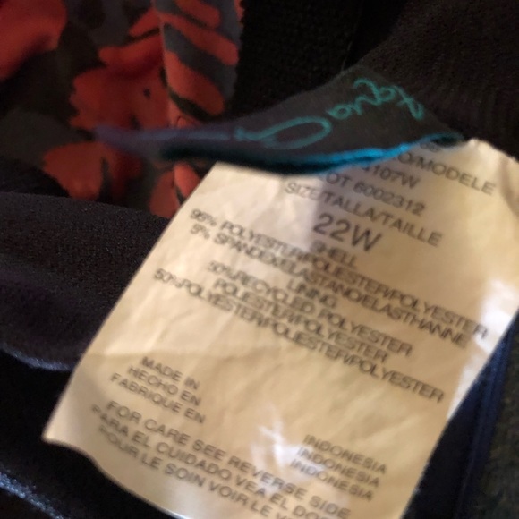 Aqua Green Womens’s UPF 50 Tiered Tankini Top - multicolored - Picture 5 of 8